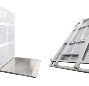 STEEL AND ALUMINUM BLOW-THRU BARRICADE